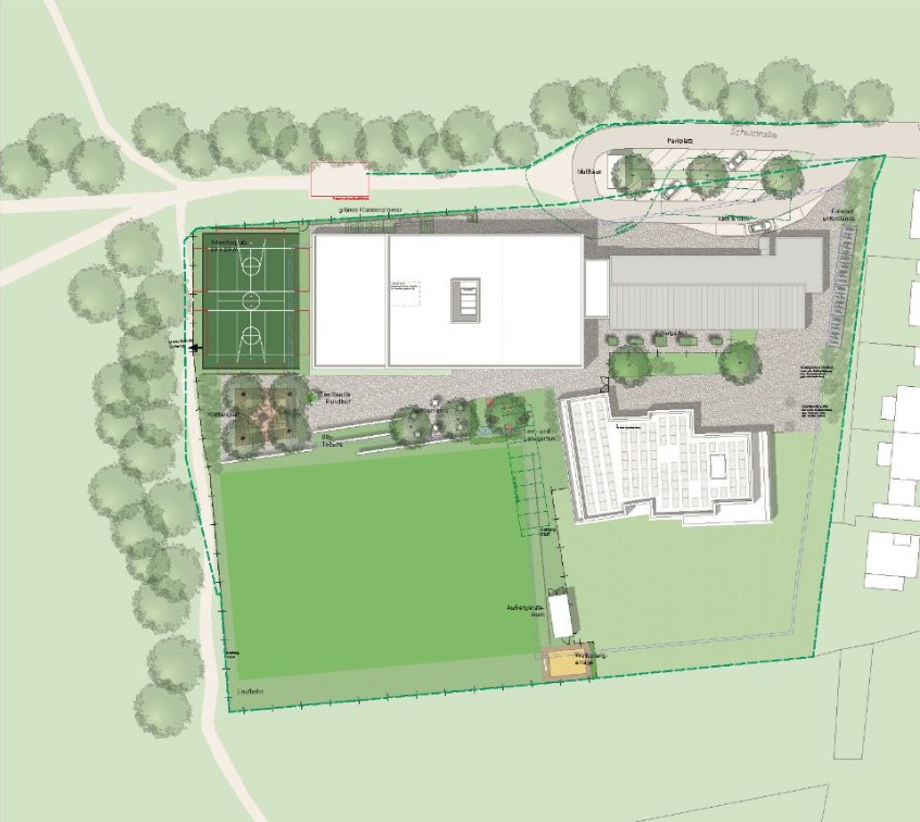 Beitragsbild Projekt „Neubau Grundschule mit Turnhalle in Spardorf"